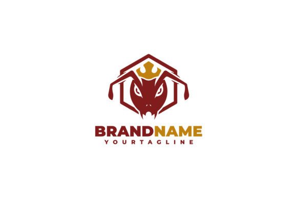 Ant Insect Logo Vector Illustration