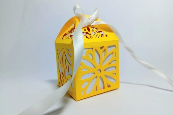 Gift Box Wedding Daisy Flower